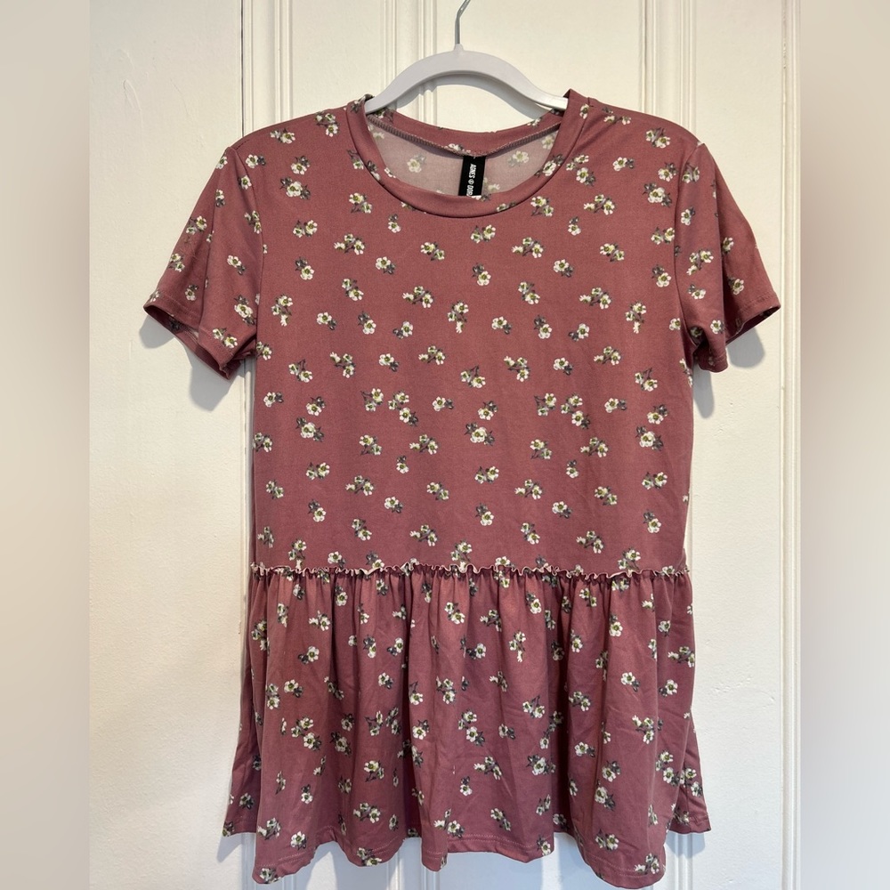 Cute drop waist t